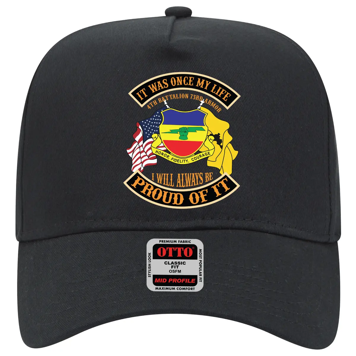 Baseball Cap - 4Th Battalion, 73Rd Armor Regiment 1