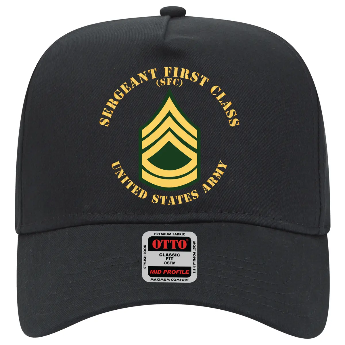 Baseball Cap - Army - Sergeant First Class - Sfc - Flat X 300 1