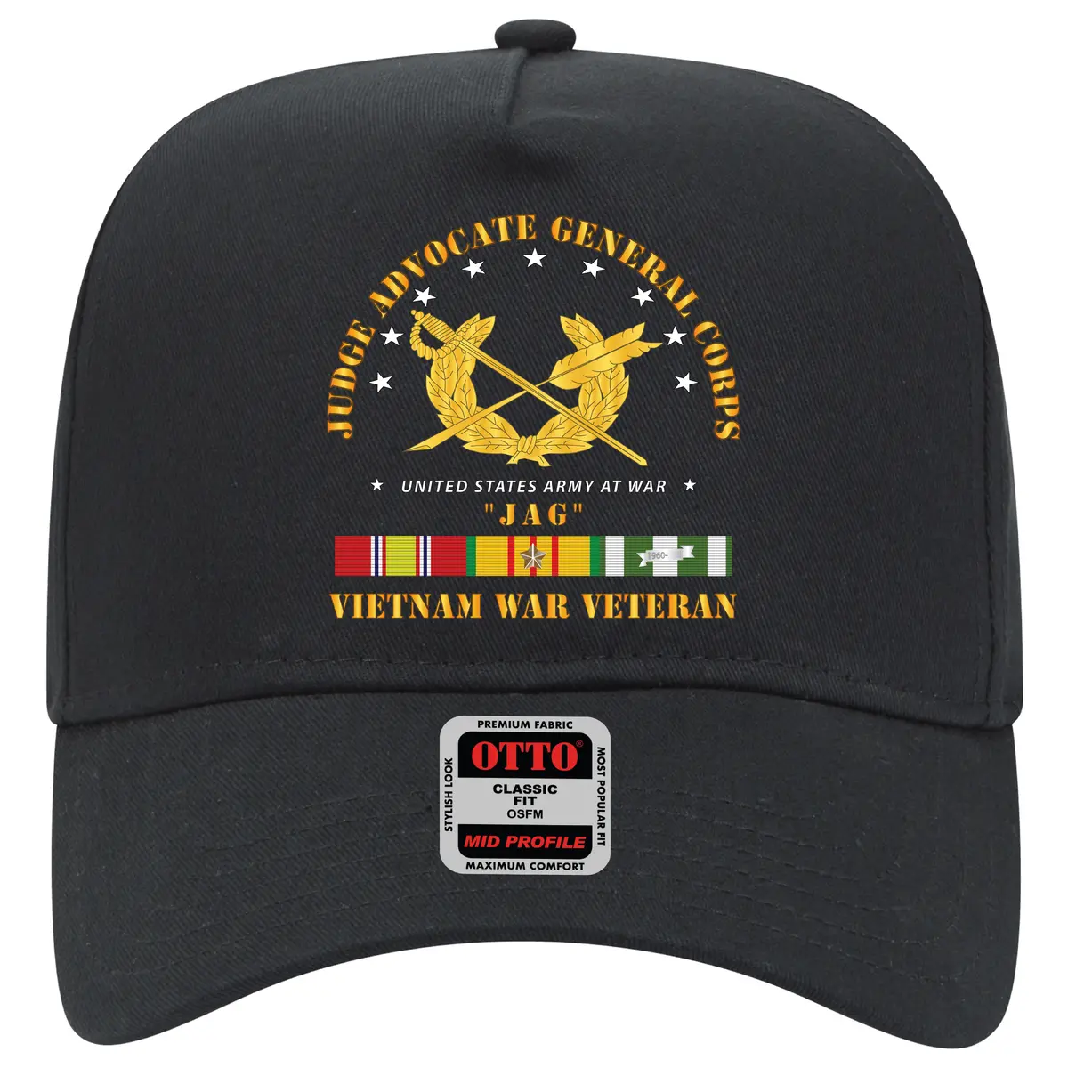 Baseball Cap - Army - Jag Branch W Vn Svc 1