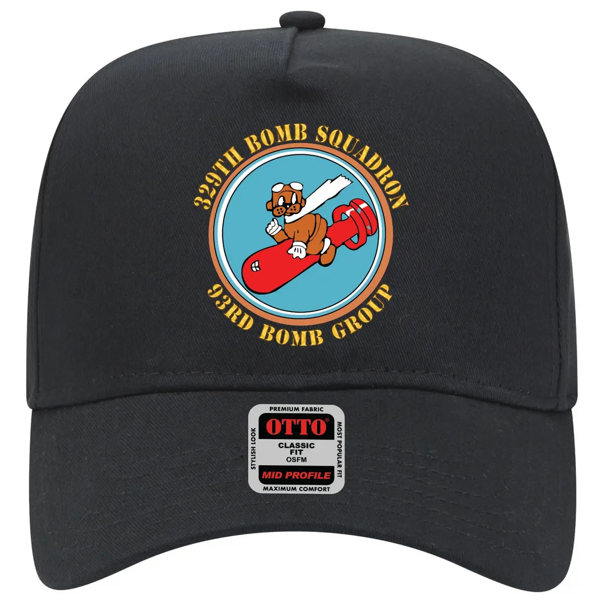 Baseball Cap - 329Th Bomb Squadron,93Rd Bomb Group - Wwii - Usaaf 1