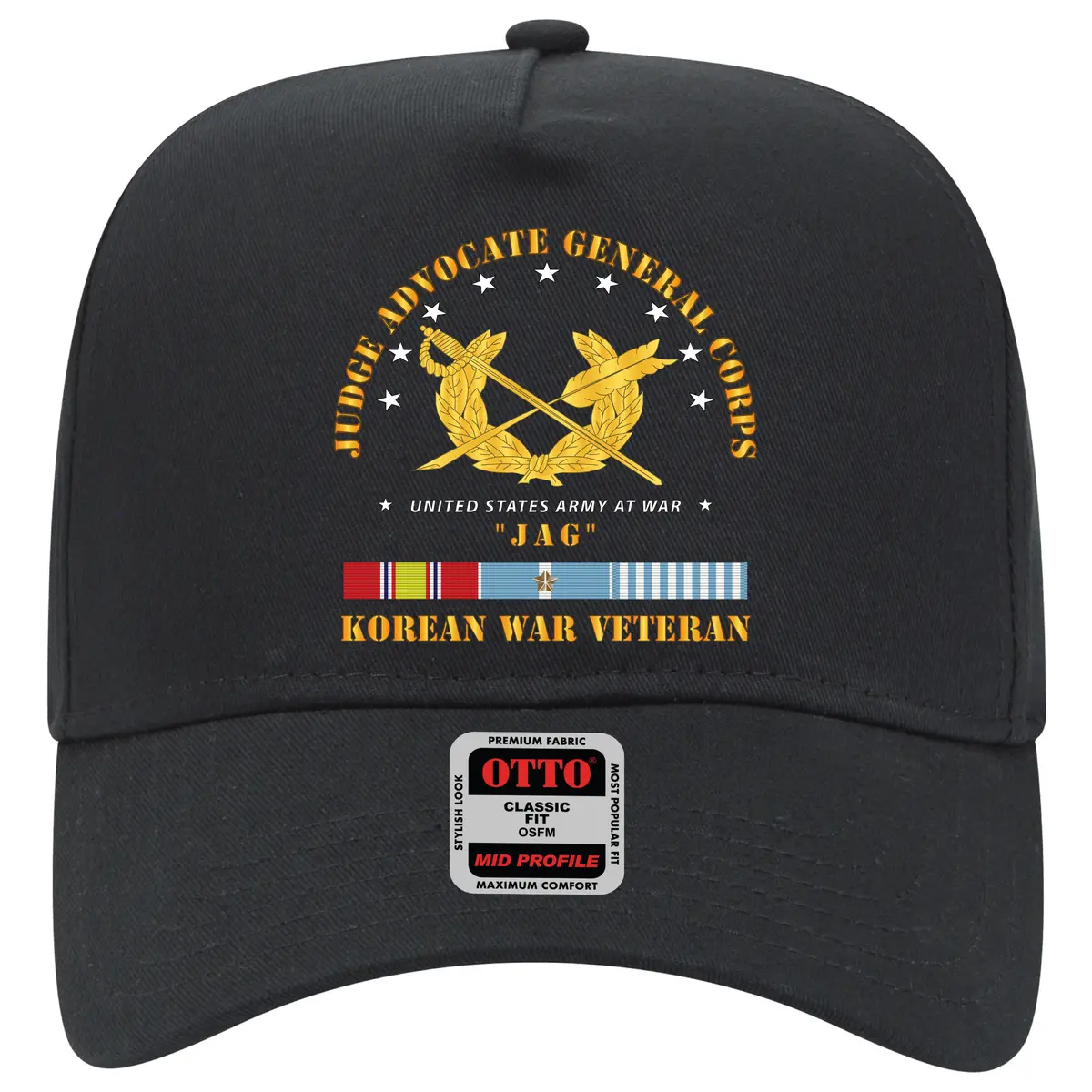 Baseball Cap - Army - Jag Branch W Korean Svc 1