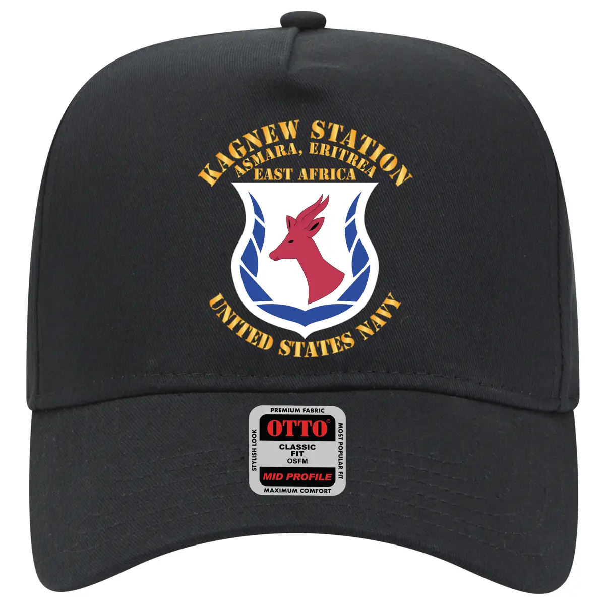 Baseball Cap - Navy - Kagnew Station - Asmara, Eritrea - East Africa X 300 1