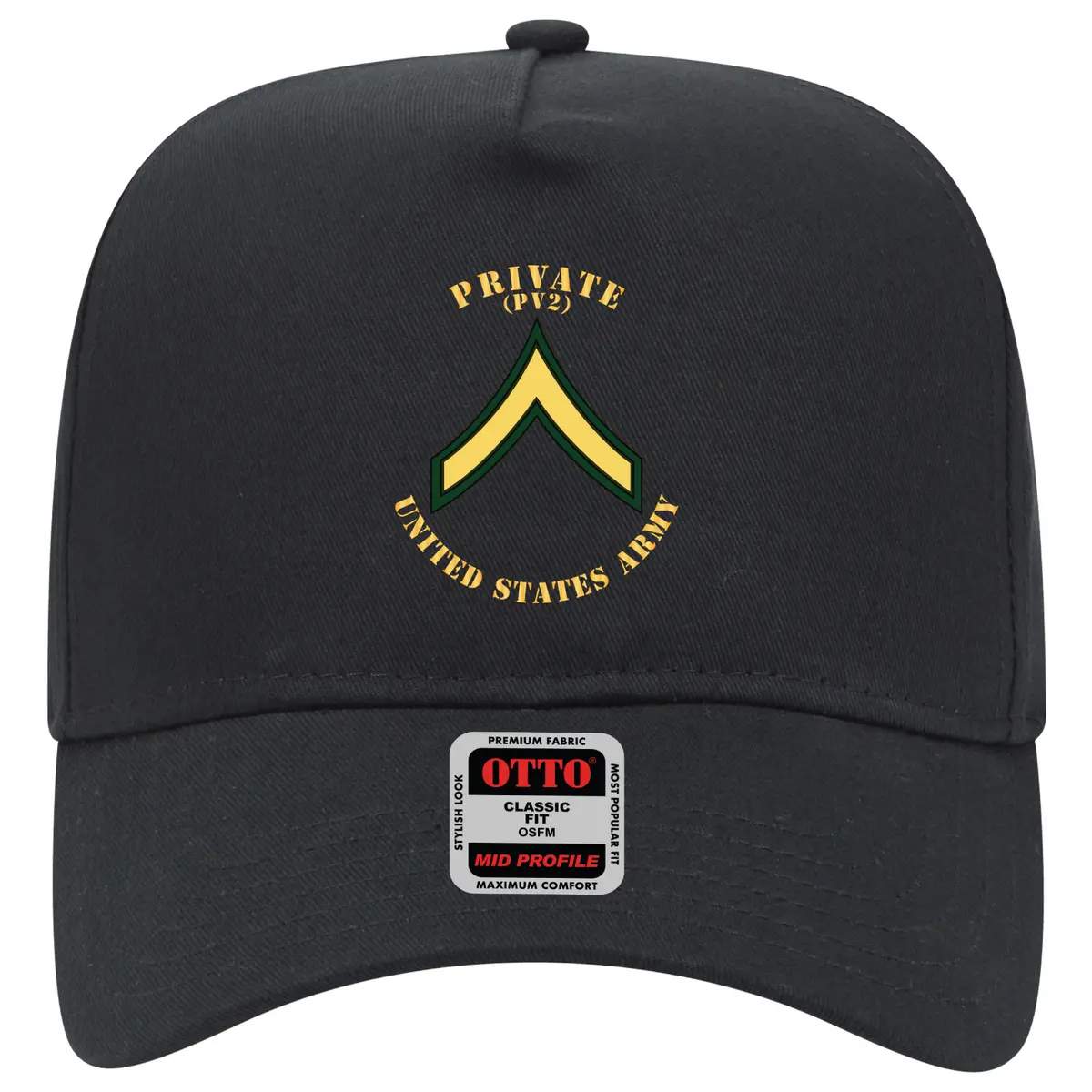 Baseball Cap - Army - Private - Pv2 - Flat X 300 1
