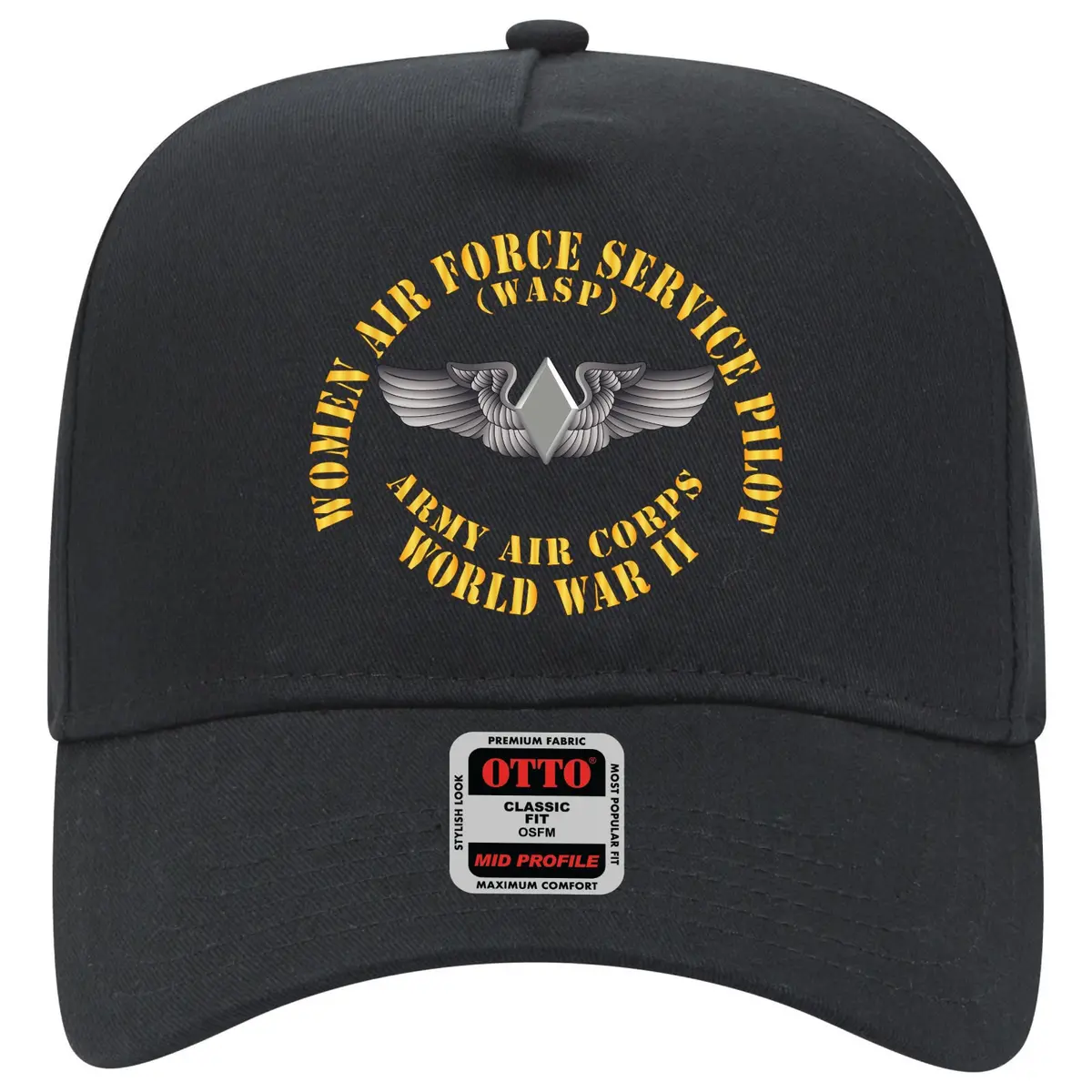 Baseball Cap - Aac - Wasp Wing (Women Air Force Service Pilot) 1
