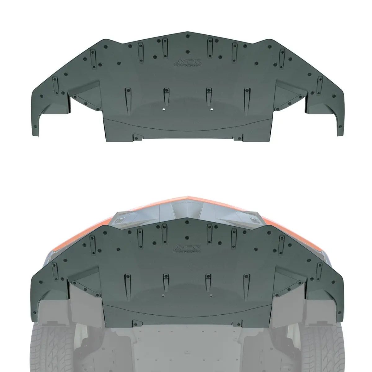C8 Splitter Undertray 1