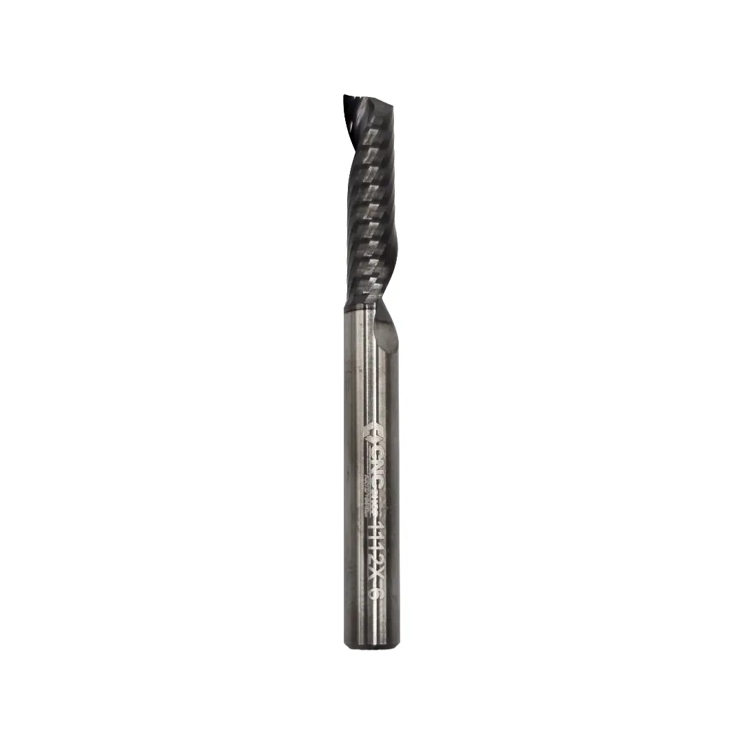 Cncshop - 1112X-6 O-Flute Up Spiral Router Bit - 6Mm Cut Diameter 1