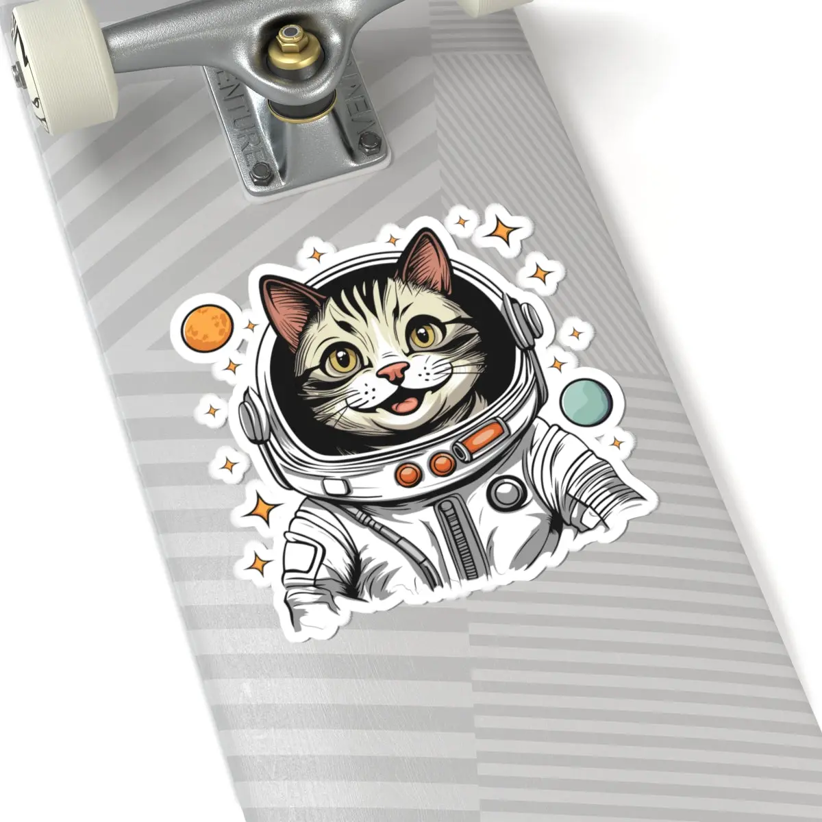 Kiss-Cut Stickers - Astronaut Cat 1