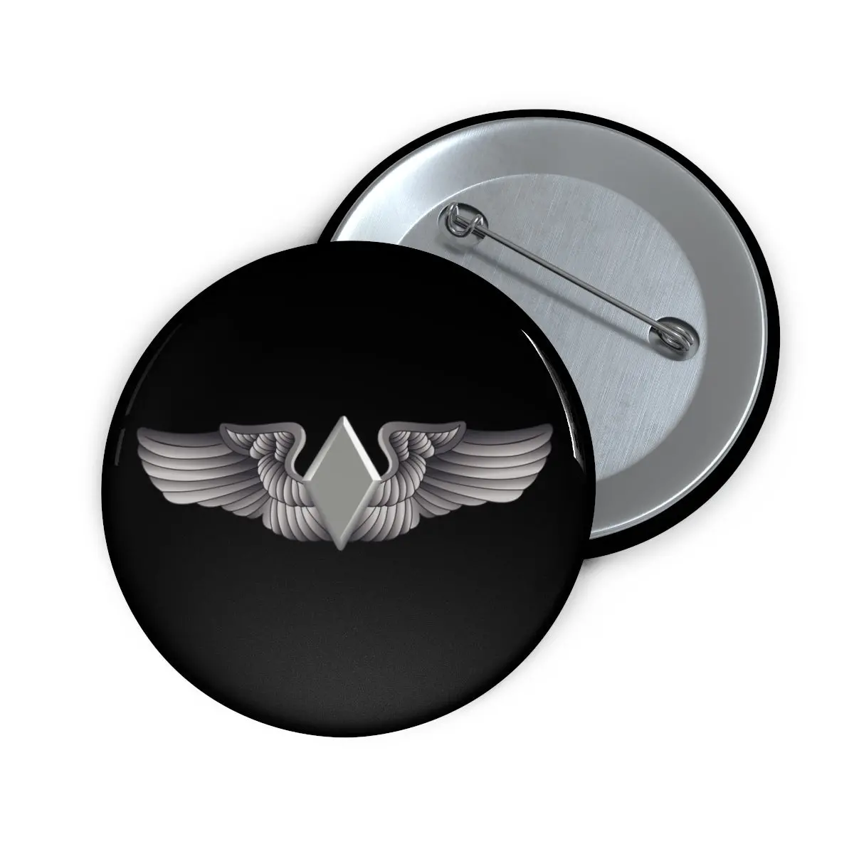 Custom Pin Buttons - Aac - Wasp Wing Wo Txt 1