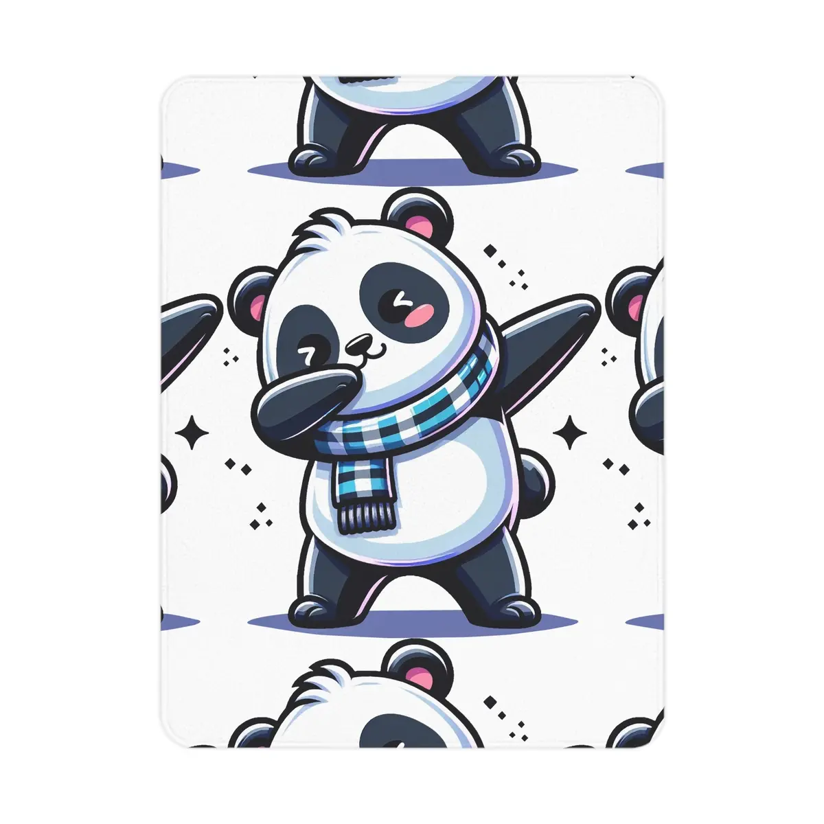 Toddler Blanket - Cute Panda Dancing 1
