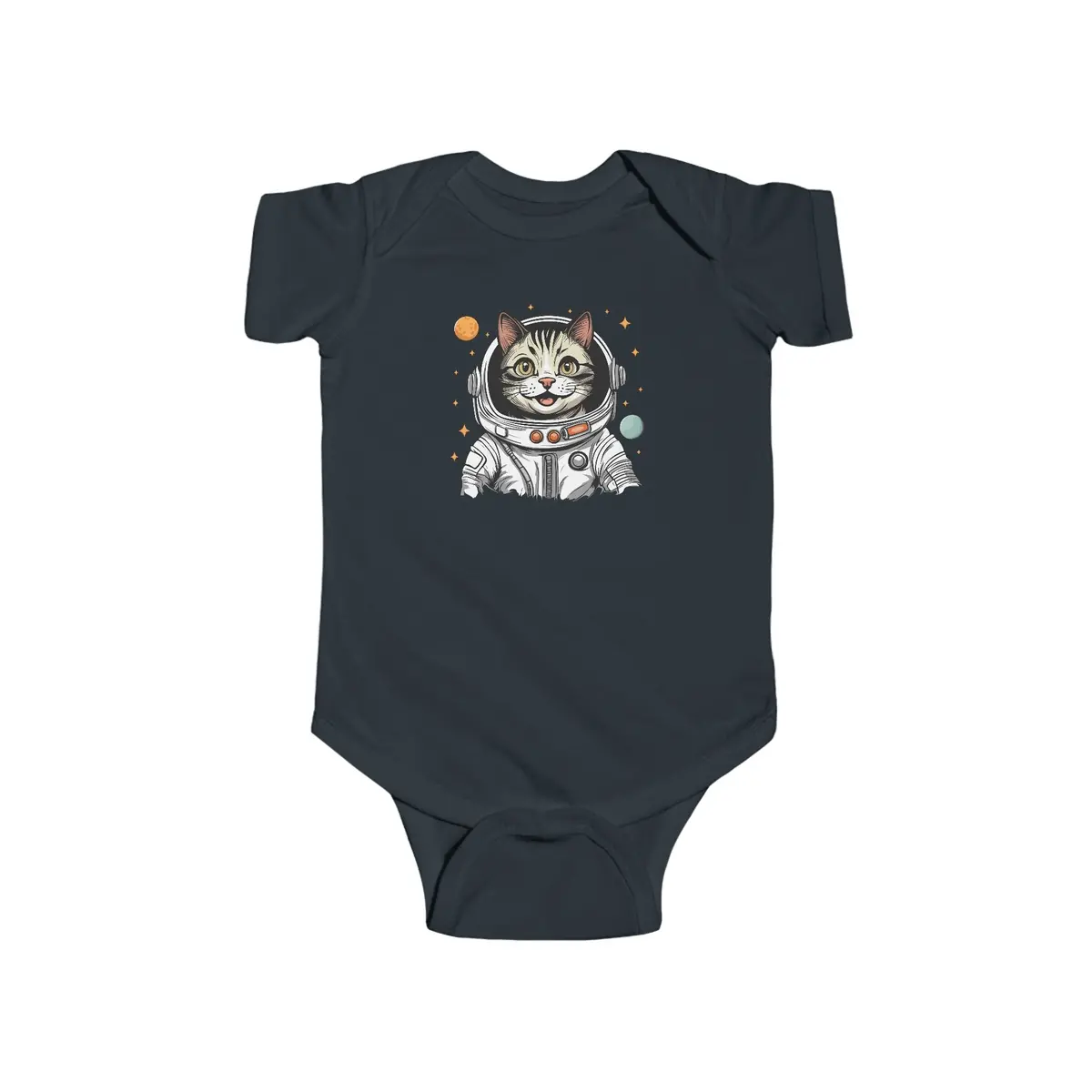 Infant Bodysuit - Astronaut Cat 1