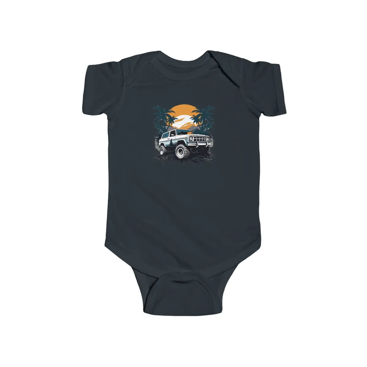 Infant Bodysuit - Retro Off-Road Vehicle 1