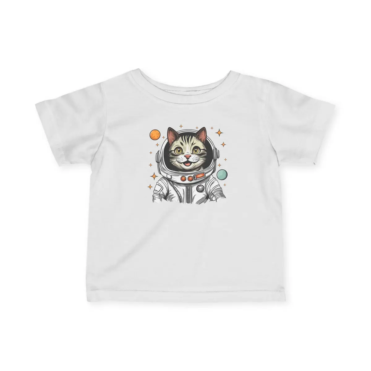 Infant Tee - Astronaut Cat 1