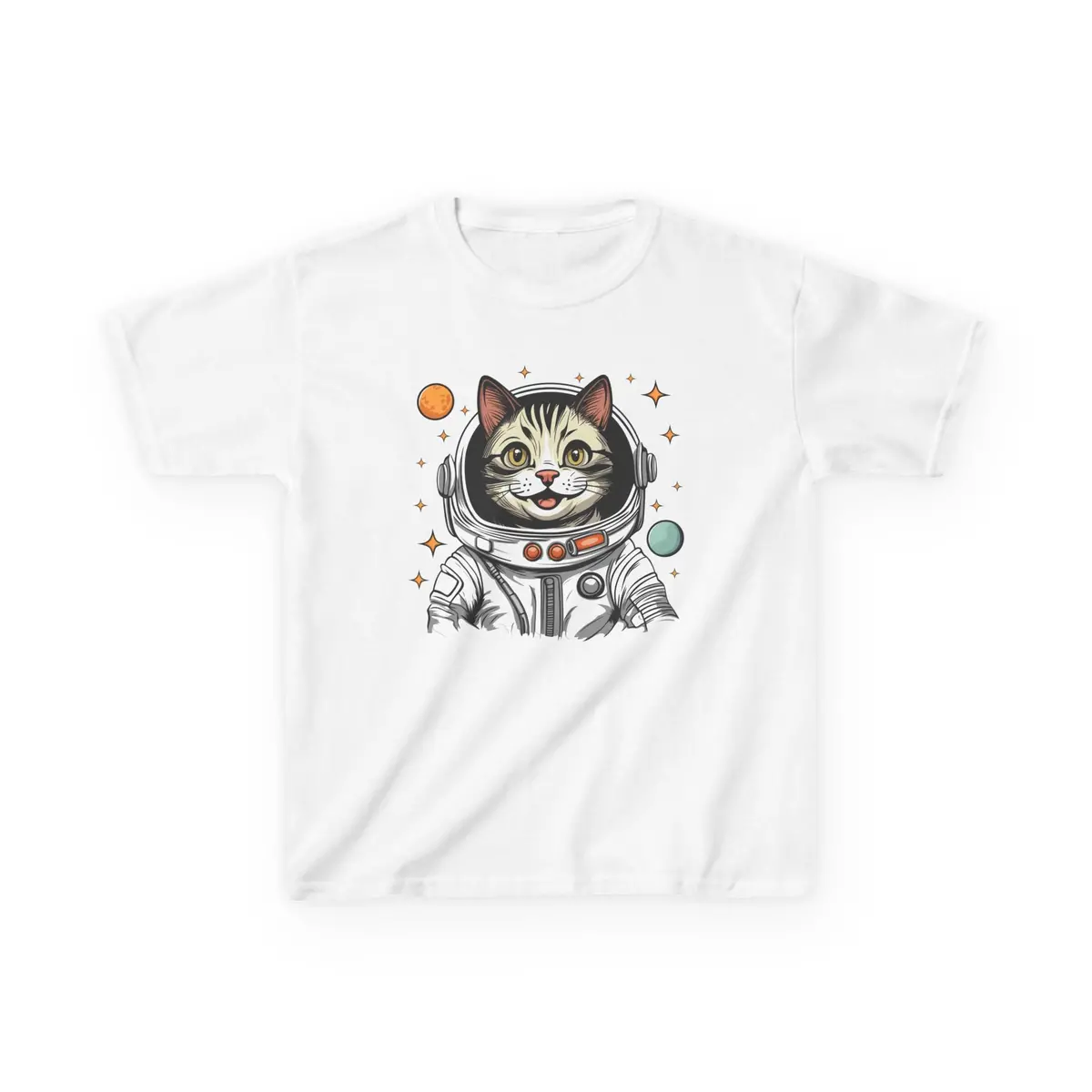 Kids Tee - Astronaut Cat 1