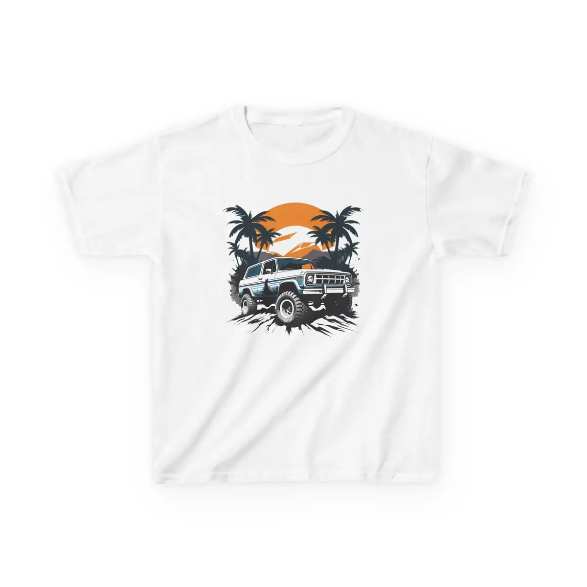 Kids Tee - Retro Off-Road Vehicle 1