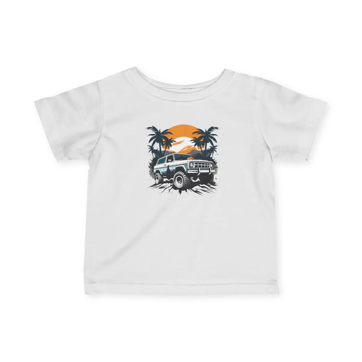 Infant Tee - Retro Off-Road Vehicle 1