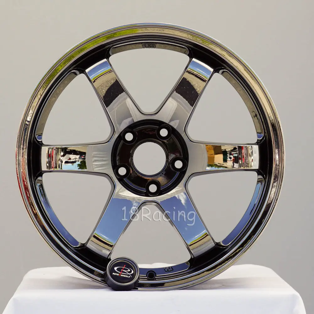 Rota Wheels Grid 1895 5X114.3 20 73 Titanium Chrome 1