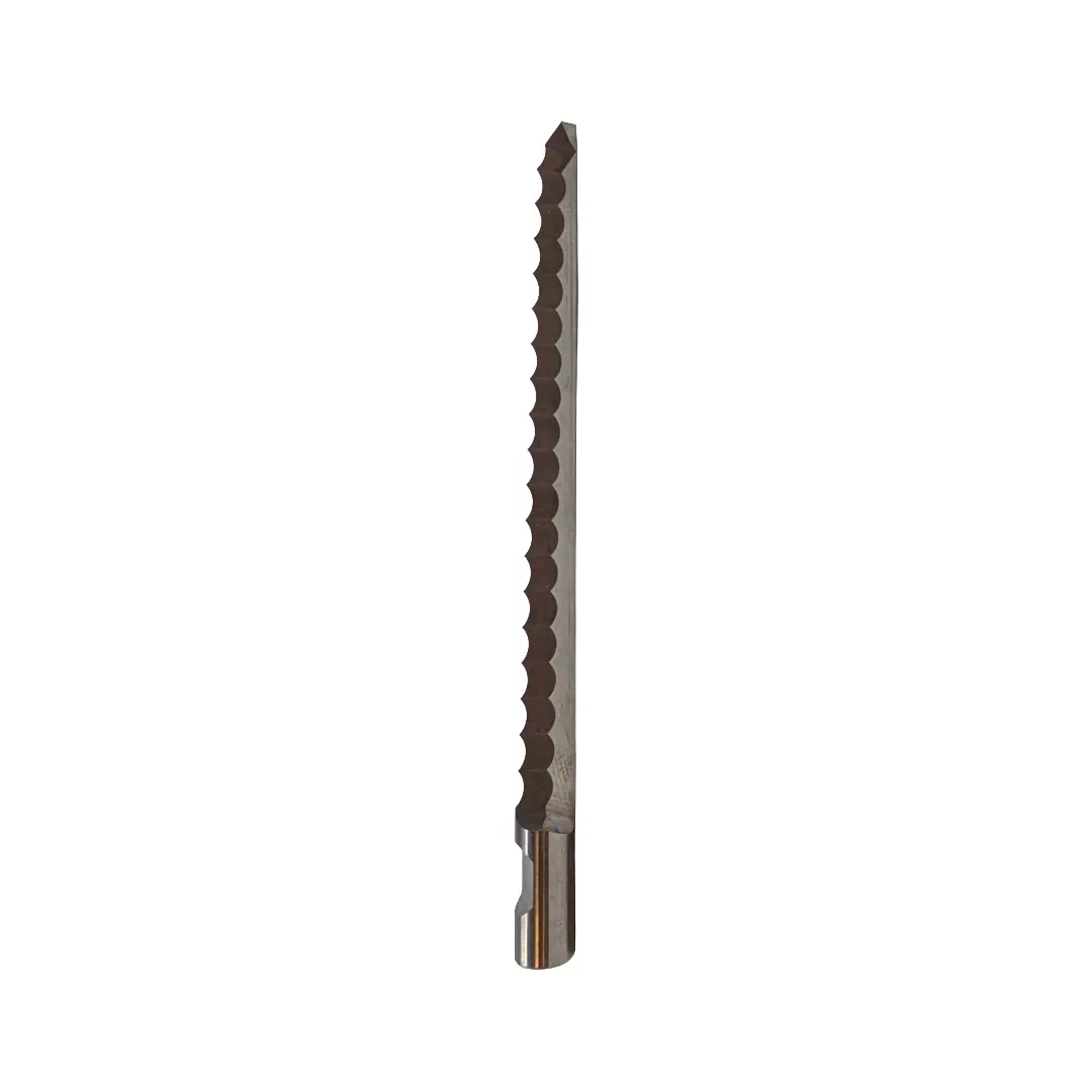 Cnc Shop – Ks1-70 70Mm Oscillating Knife Blade, Serrated Single Edge, Flat Point 1