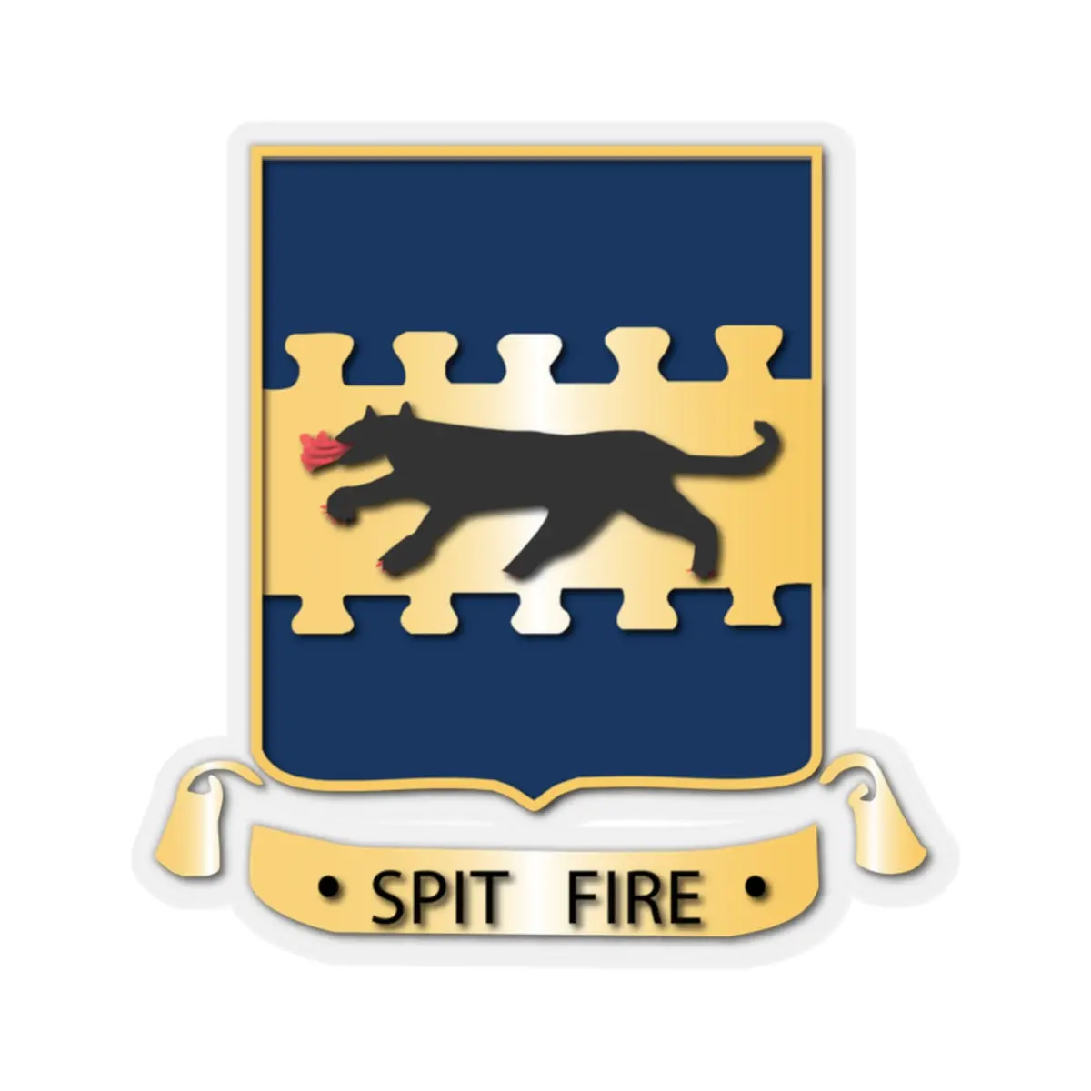 Kiss-Cut Stickers - Aac - 332 Fg - Spit Fire - Ssi 1