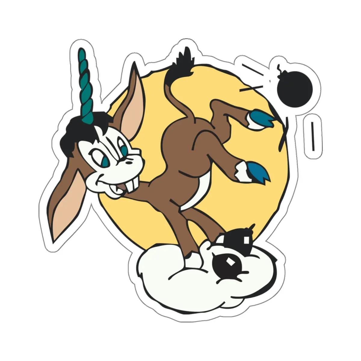Kiss-Cut Stickers - Aac - 342Nd Bombardment Squadron Wo Txt X 300 1