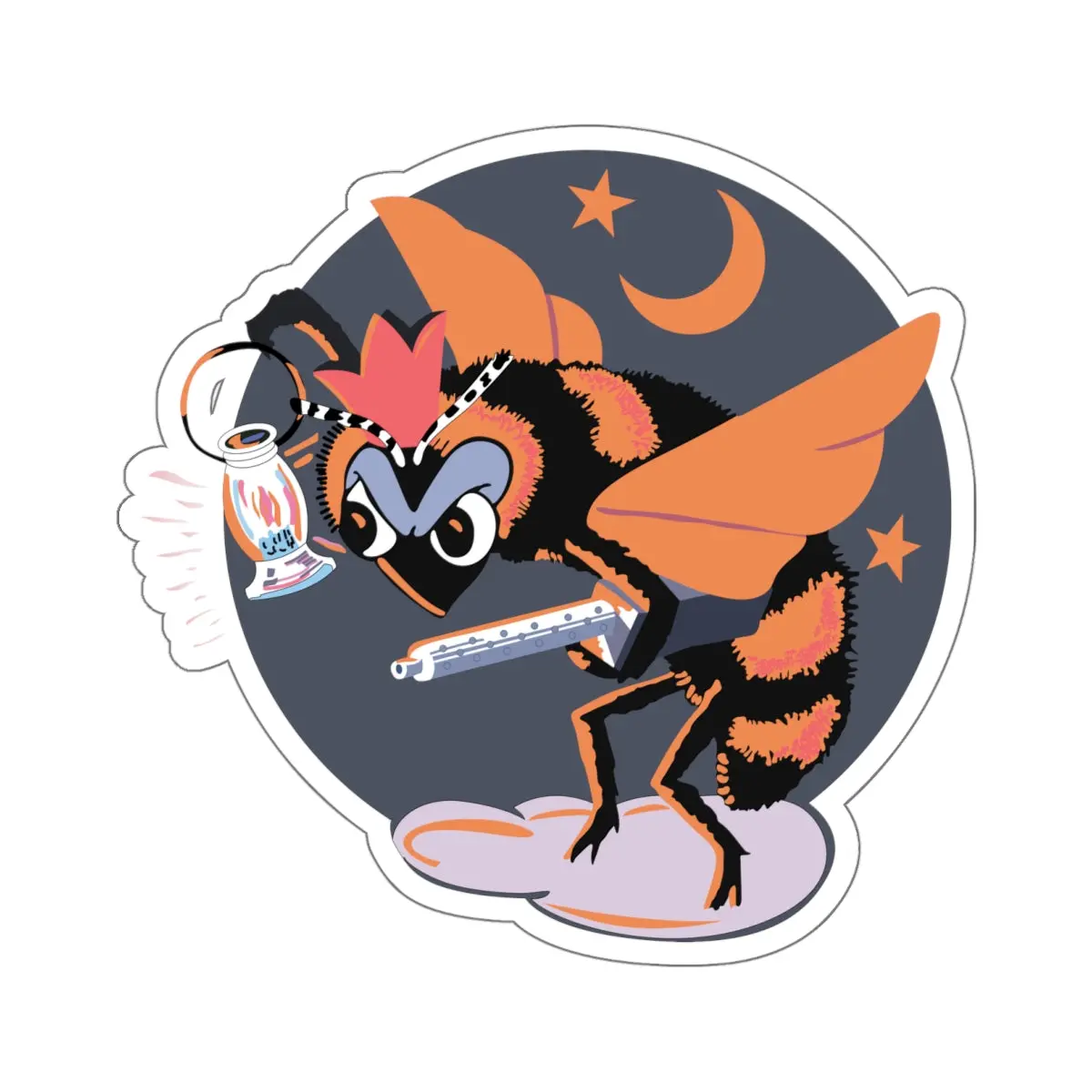 Kiss-Cut Stickers - Aac - 418Th Night Fighter Squadron Wo Txt X 300 1
