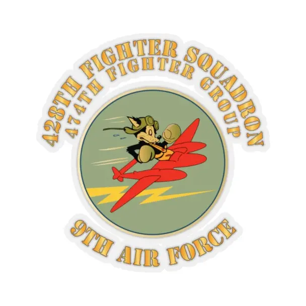 Kiss-Cut Stickers - Aac - 449Th Fighter Sq 23Rd Fighter Group 14Th Af X 300 1