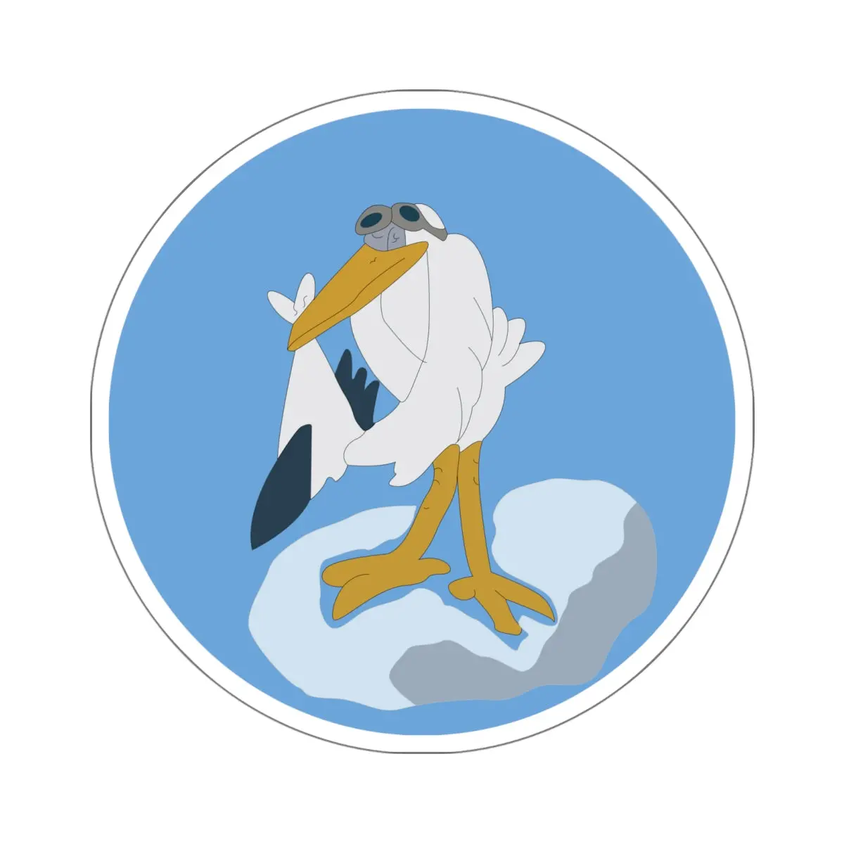 Kiss-Cut Stickers - Aac - 451St Bomb Squadron Wo Txt X 300 1