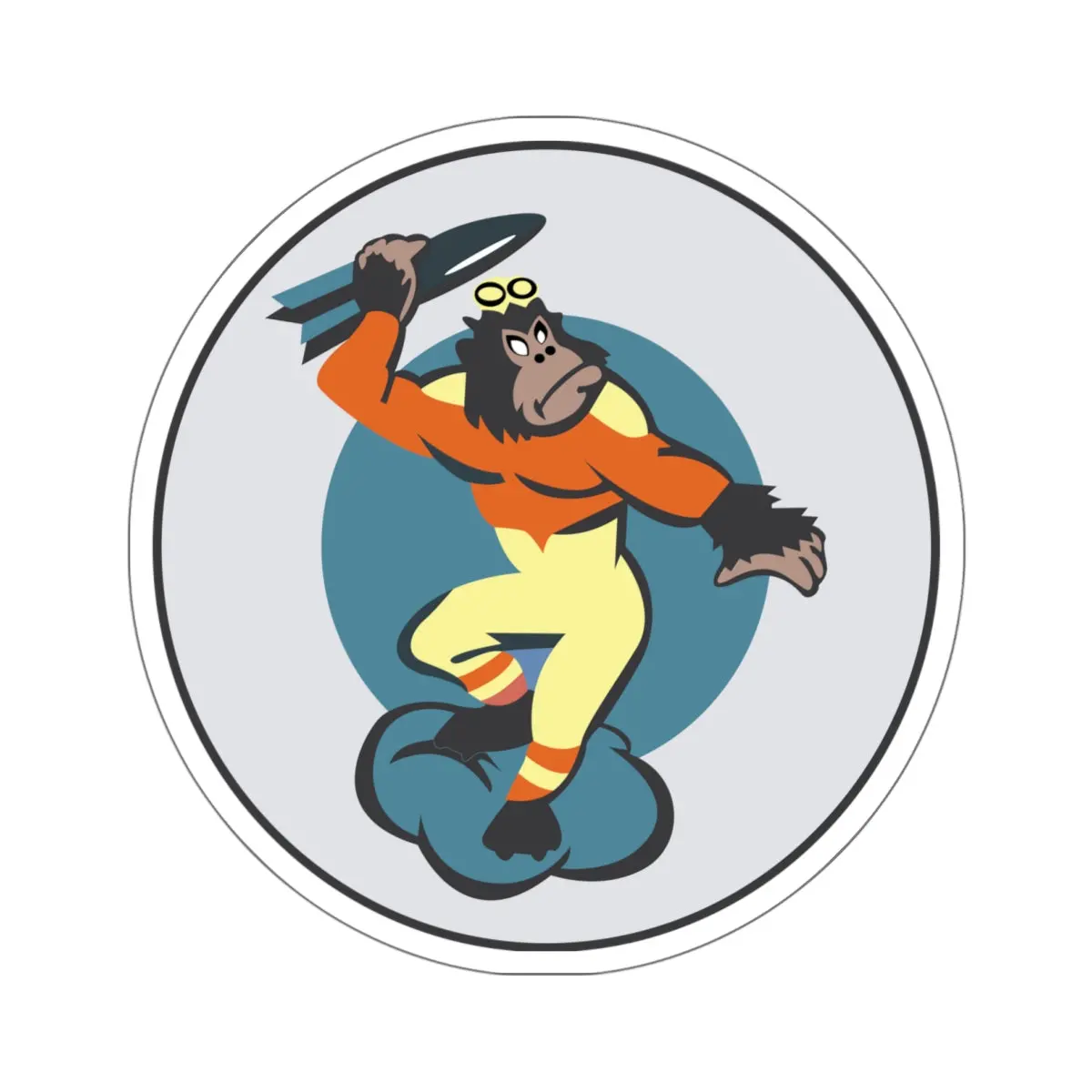 Kiss-Cut Stickers - Aac - 451St Bombardment Squadron Wo Txt X 300 1