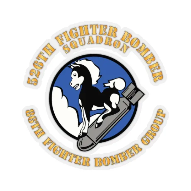 Kiss-Cut Stickers - Aac - 526Th Fighter Bomber Sqdrn 86Th Fighter Bomber Group X 300 1