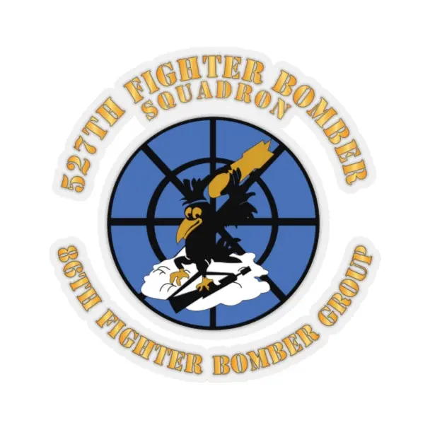 Kiss-Cut Stickers - Aac - 527Th Fighter Bomber Sqdrn, 86Th Fighter Bomber Group X 300 1