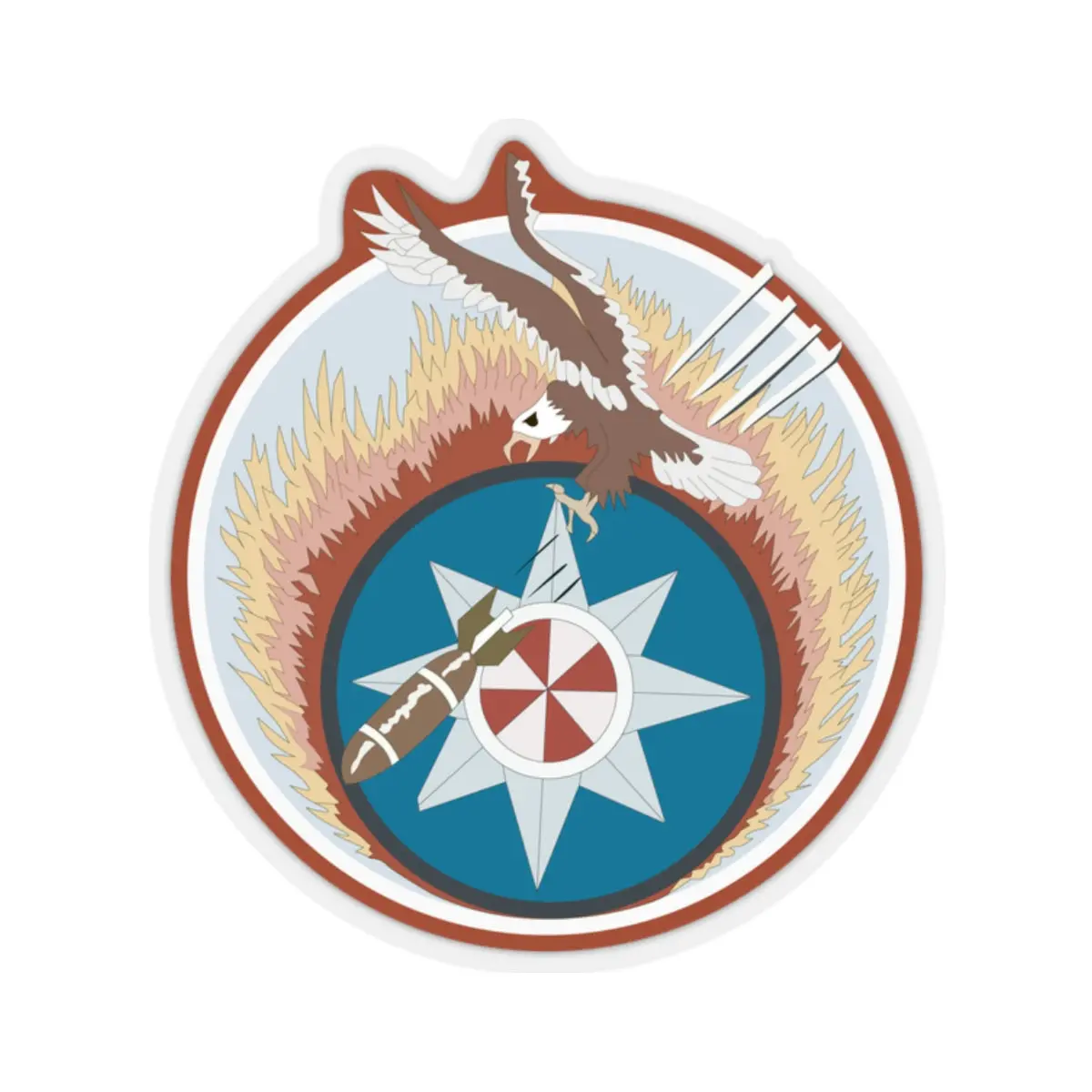 Kiss-Cut Stickers - Aac - 773Rd Bomb Squadron, 463Rd Bomb Group - 15Th Af Wo Txt X 300 1