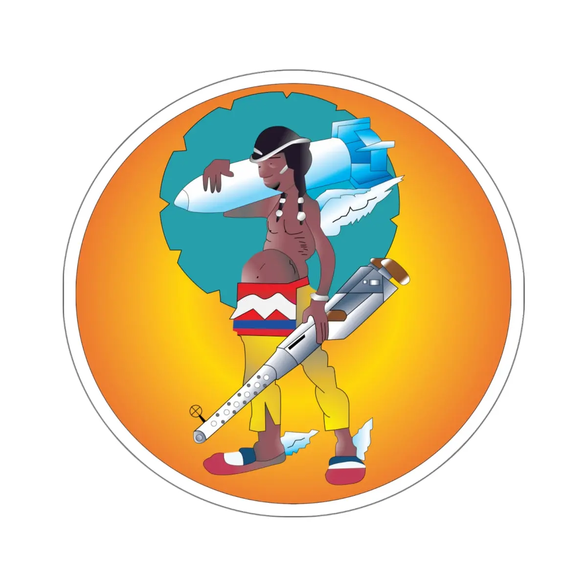 Kiss-Cut Stickers - Aac - 788Th Bombardment Squadron Wo Txt X 300 1