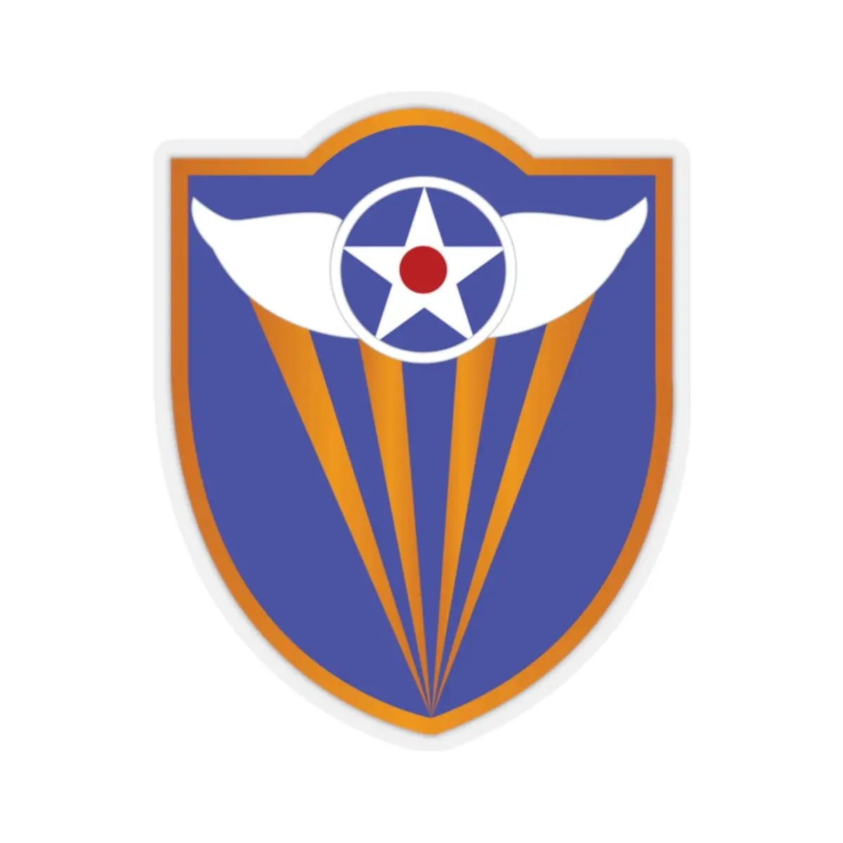 Kiss-Cut Stickers - Aac - Ssi - 4Th Air Force Wo Txt X 300 1
