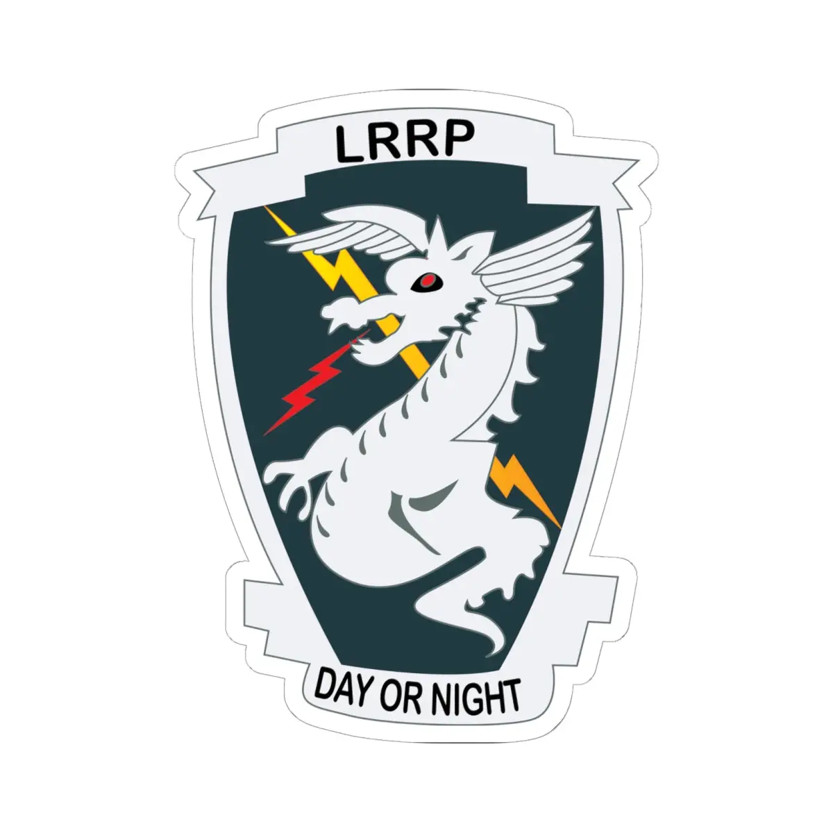 Kiss-Cut Stickers - Army - 24Th Inf Div Day Or Night Wo Txt X 300 1