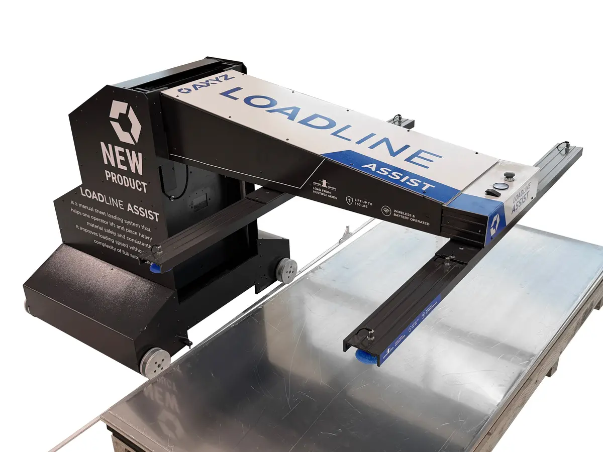 Loadline Assist Cnc Sheet Loading System – 150 Lb Capacity 1