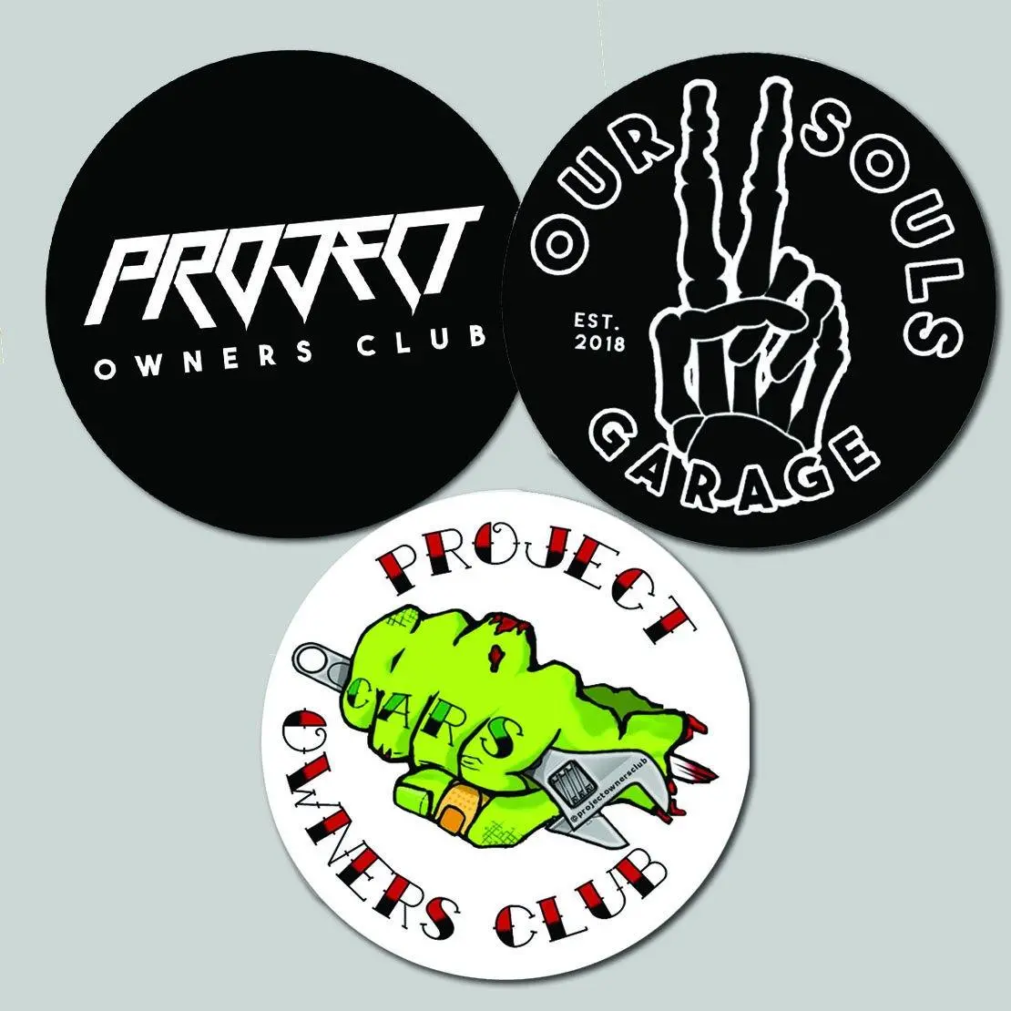 Triple Sticker Pack 1