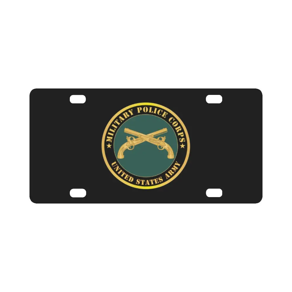 Army - Military Police - Branch - United States Army X 300 Classic License Plate 1
