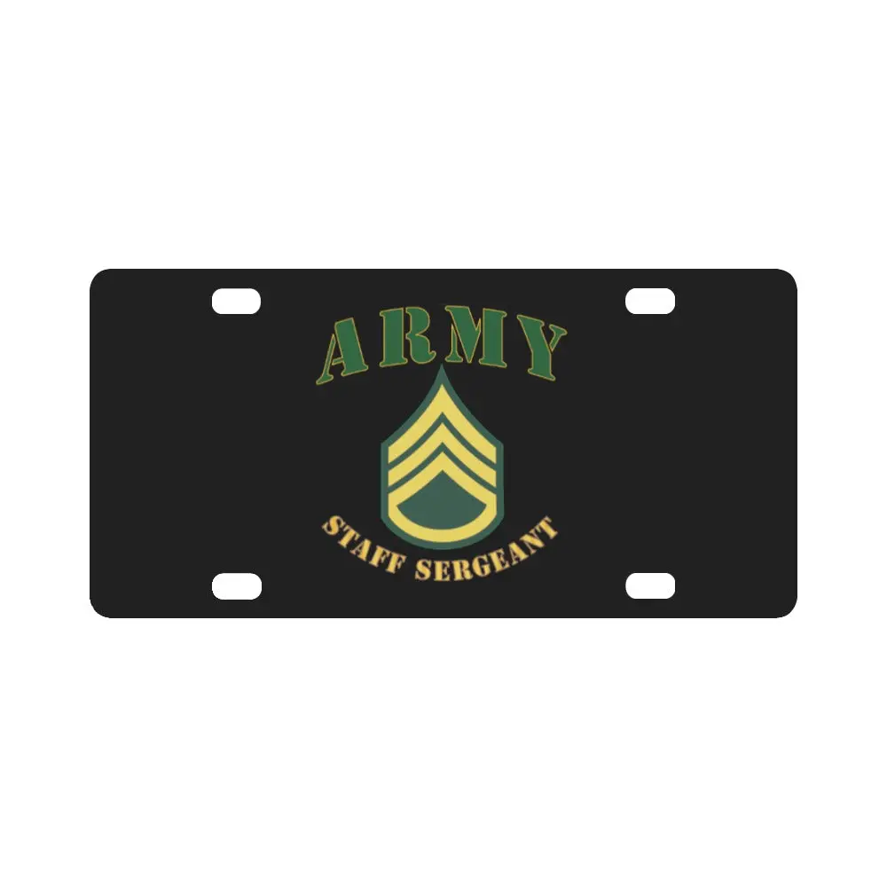 Army - Army - Ssg Classic License Plate 1