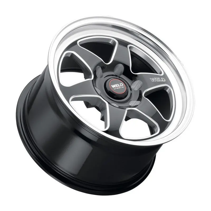 Weld 17X10 Ventura 6 Drag 6X139.7 Et25 Bs6.50 Gloss Blk Mil Dia 106.1 1