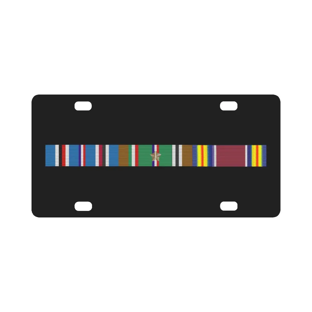 World War Two Service Ribbons Bar - Eurppe - Name W Lines Classic License Plate 1