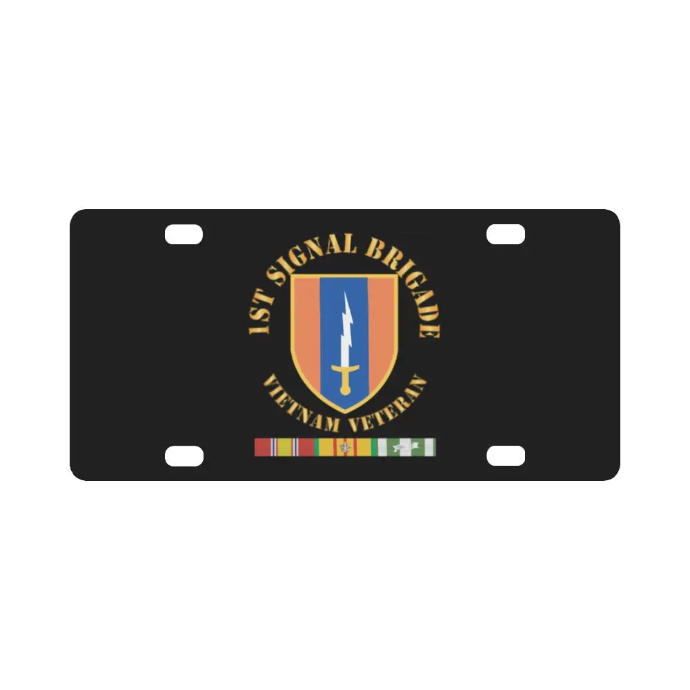 Army - Vietnam Vietnam Vet W 1St Signal Brigade X 300 Classic License Plate 1