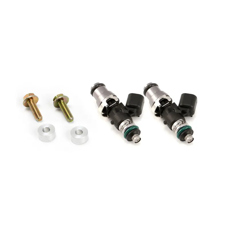 Injector Dynamics Id1050-Xds Fuel Injectors For Polaris Rzr – 14Mm Grey Top Adapters (Pair) 1