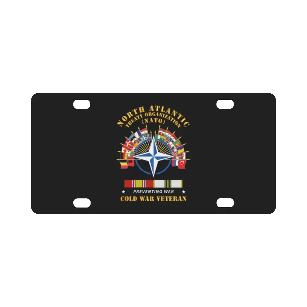 Army - Nato - Preventing War - Cold Svc X 300 Classic License Plate 1