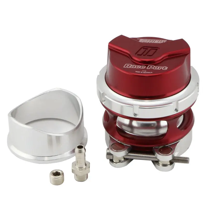 Turbosmart Gen V Race Port Blow-Off Valve – Red Anodized 1