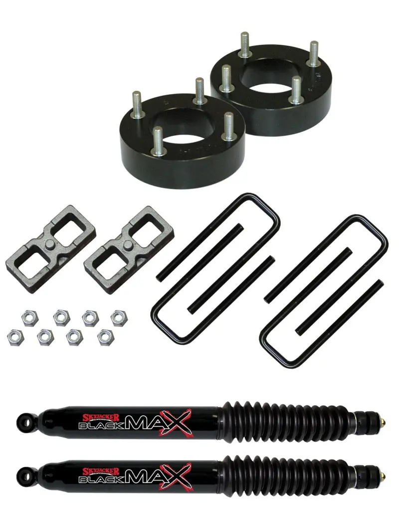 Skyjacker 2-Inch Lift Kit – Kt/Met Suspension Package For 2007–2012 Toyota Tundra (4-Bolt Black) 1