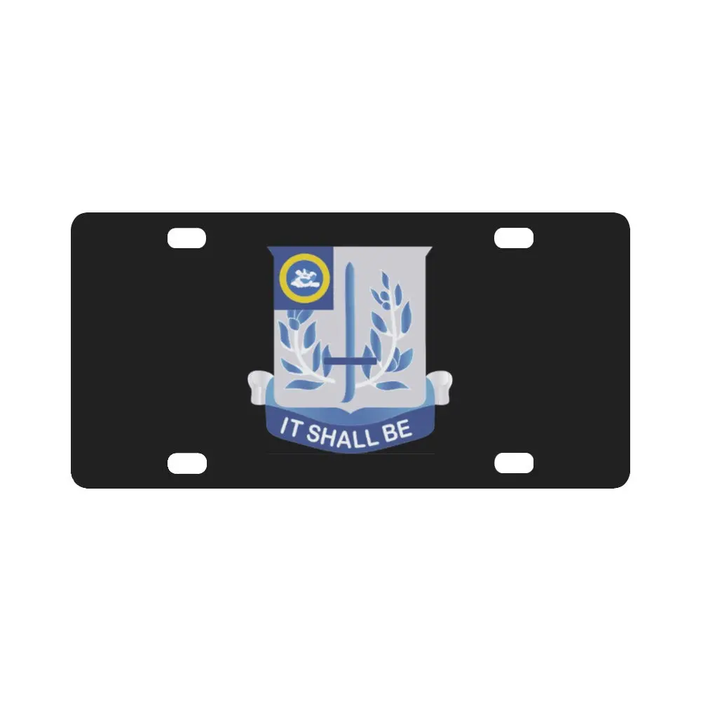 Dui - 12Th Armored Infantry Battalion Classic License Plate 1