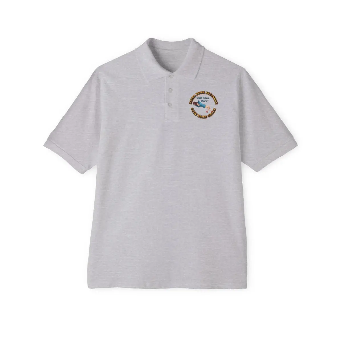 Men's Piqué Polo - Aac - 333Bs - 94Bg - Just Once More 2