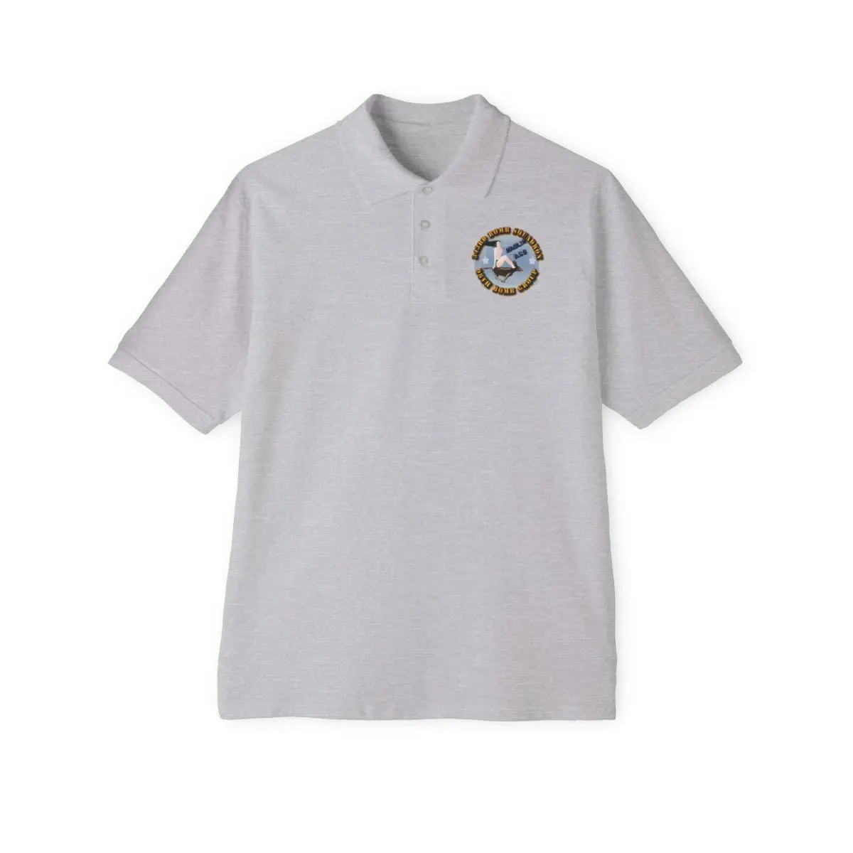 Men's Piqué Polo - Aac - 343Bs - 98Bg - Haulin Ass 2