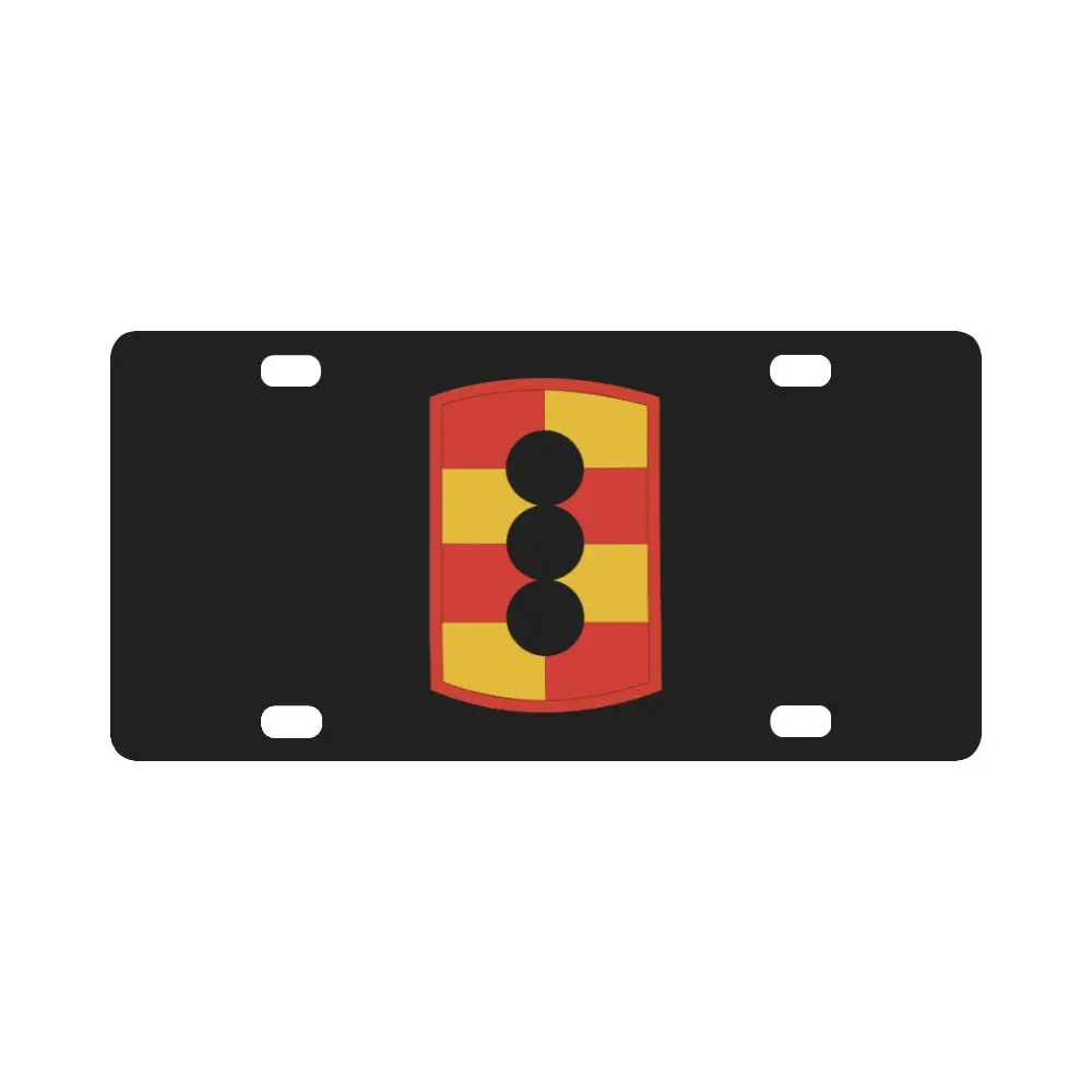 Army - 434Th Field Artillery Brigade W Ssi Wo Txt Classic License Plate 1