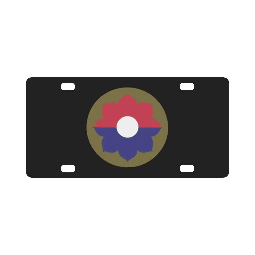 Ssi - 9Th Infantry Division Wo Txt X 300 Classic License Plate 1