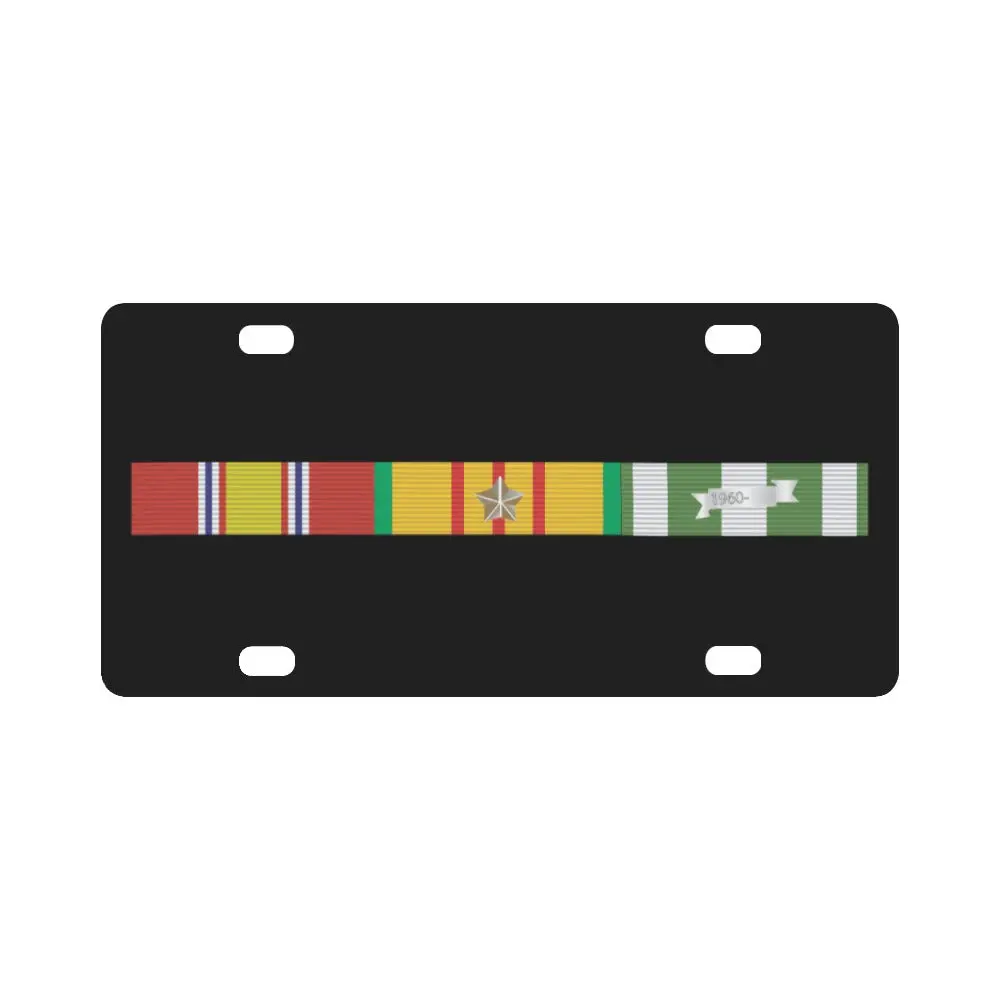 Army - Vietnam Ribbons Svc Bar W 1 Campaign Stars X 300 Classic License Plate 1